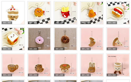 【Lala】ストラップ　おいしい洋食風