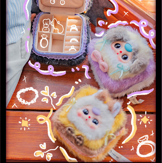 【KIKI】非液体系-ブラインドボックス-ぬいぐるみ：Baby three Jewelry box